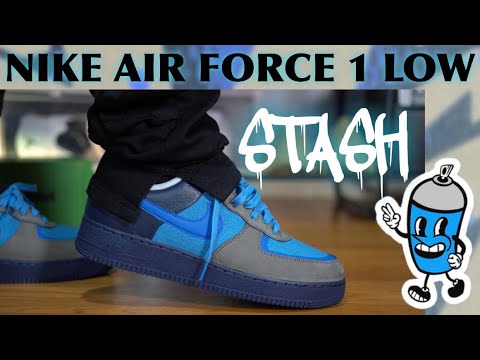 Stash × Nike Air Force 1 Low SP STASH X NIKE AIR FORCE 1 LOW SP - HARBOR BLUE / SOFT GREY