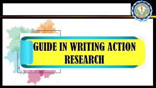 Writing of Action Research - Sample (Educational Management | Teacher/Guide/Steps/Procedures)