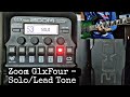 Zoom G1xFour Lead/Solo Tone Tutorial | Lead Tone For Tapping | Heavy Distortion | Metal Lead Tone