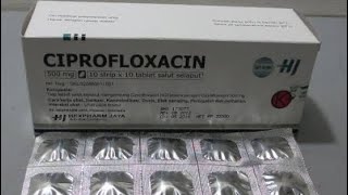 Dosis Ciprofloxacin 500 mg untuk Mengatasi Penyakit Gonore #ciprofloxacin  #gonorrhea