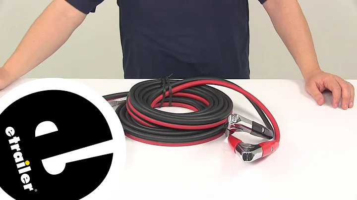 etrailer | Checking Out the Deka 2 Gauge Professional Service Booster Cables