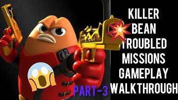 KILLER BEAN: part 3 kill 50 enemies gameplay walkthrough offline