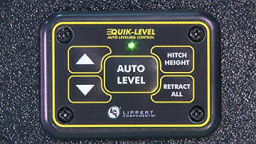 Ground Control® Auto Leveling for Fifth-wheel Trailers