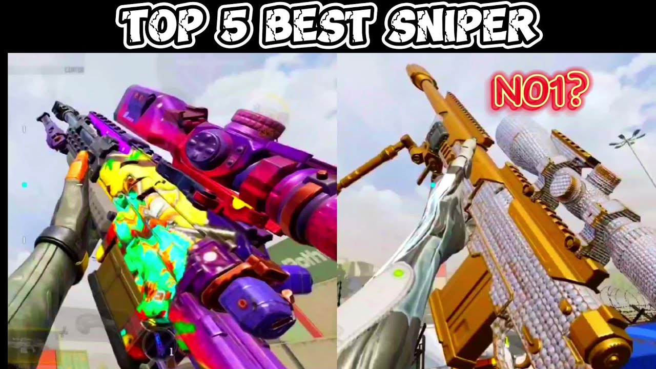 BEST SNIPERS IN CODM (BR & MP) #callofduty #codm - YouTube