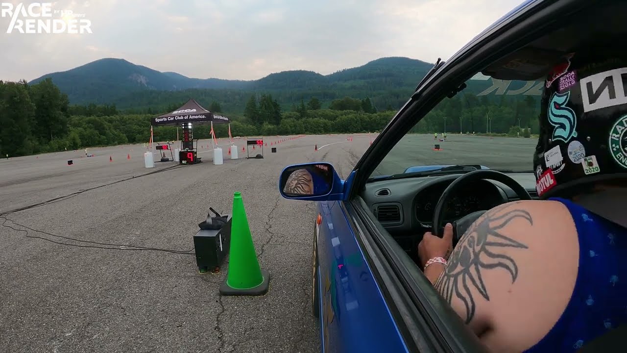 SCCA 2024 Packwood Pro Solo Best Right Run Session 3 Run 2 35.70 time, 0.934 reaction time.