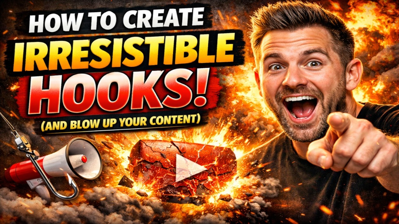 How to Create Irresistible Hooks and blow up your content - YouTube