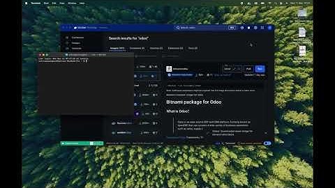 Tutorial Install Odoo SOL di Mac Dengan Docker dan Bitnami