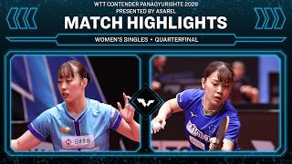 Kaho Akae vs Miyu Nagasaki | WS QF | #WTTPanagyurishte 2026