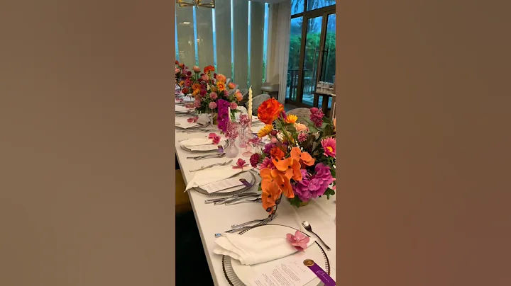 Table decoration setup #birthday #wedding #event #fyp #foryou #music #youtubeshorts #decor #shorts