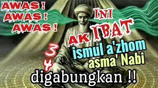 Download lagu 🔴 SHOLAWAT ANDALAN SAYA - Gabungan 4 asma' Nabi dengan 3 ismul a'zhom - Sholawat 4 Asmak Nabi