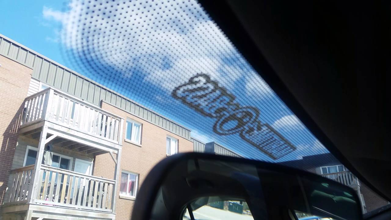 Bass makes windshield flex