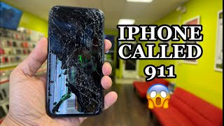 Lost iPhone Found Destroyed in to Million Pieces 😱 Can We Color Change ⁉️🤔 #apple #iphone #ios #fy