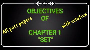 Class 10 Math || Chapter 1 - Sets || MCQs || Important Questions || in Urdu (Hindi) part #1