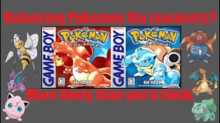 Why Gen 1s AWFUL Learnsets are ACTUALLY FANTASTIC!