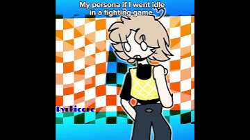 Idle on a fighting game || small animation