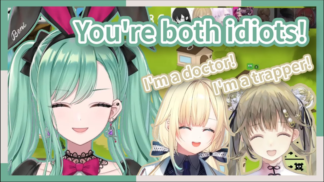 Yakumo Beni watches as two idiots protect each other【八雲べに / ぶいすぽっ / Eng Sub】