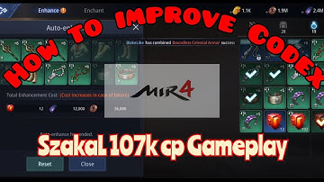 Mir4 Codex the best way to improve