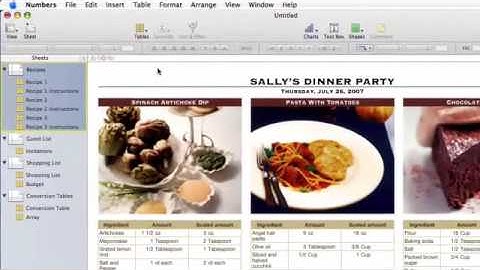 iWork 08 - Numbers.mov