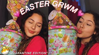 GRWM: Easter 2020 :) *quarantine edition* + VLOG