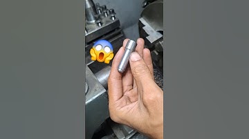 applying threads on nosel #mechanical #engineering #lathe #shorts #threads #tools #die #foryou #fyp