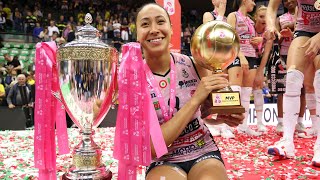 UNBELIEVABLE Alexa Gray, MVP in Game-5 Conegliano-Milano | Lega Volley Femminile 2022/23