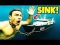 Survive 10 Minutes UNDERWATER in a Sunken Ship! | Stormworks Challenge