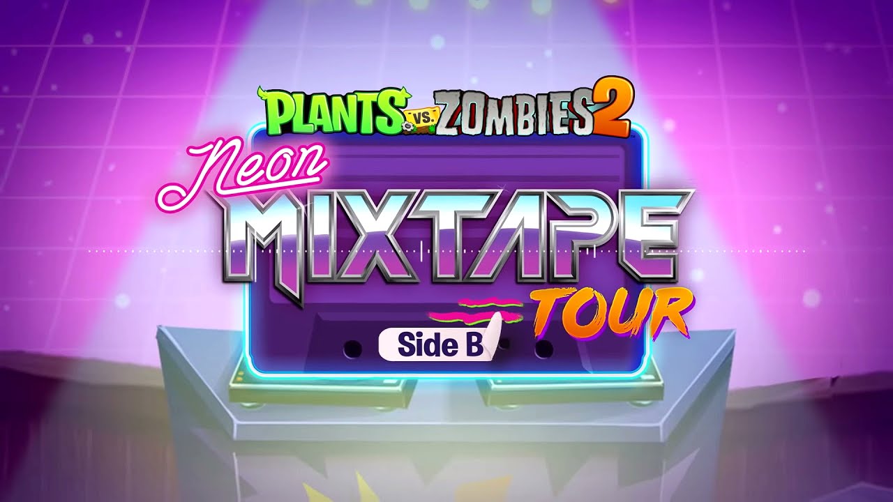 Plants vs. Zombies 2 - Fan-Made Music | Neon Mixtape Tour - Demonstration Mini-Game (RE-IMAGINED)