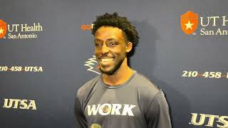 UTSA CB RJ Lester Post Practice Interview 4.8.26