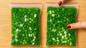 Store Green Onions for a Whole Year – Still Fresh and Flavorful  Five Star Chef’s Secret