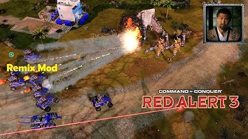 Red Alert 3 Mod Remix | vs 2 Hard Shinzo | Rush