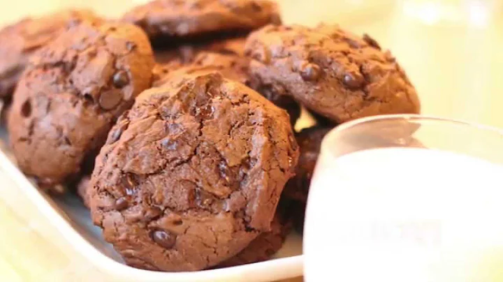 How to make Double Chocolate Chip Cookies!