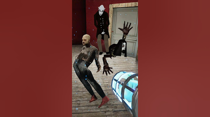 Using Plasma Gun against Granny Crawling Slendrina and Nosferatu in Granny 2 New Update