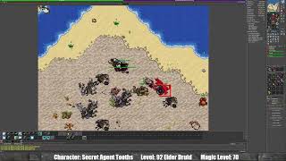 Tibia - Druid Level 8 to 100 (Episode 56, Issavi, Issavi, and More Issavi)