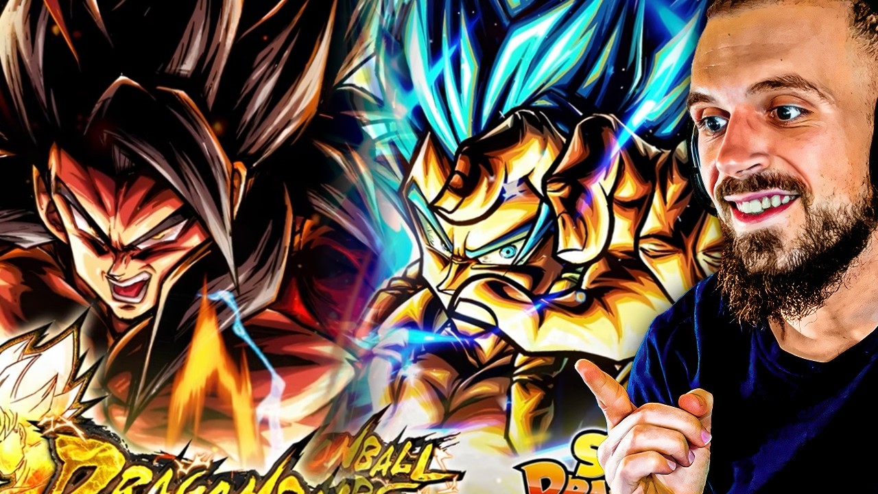 ILS SONT TROP FORT ! REACT GOGETA BLUE DRAGONFIST & GOHAN SSJ4 FANMADE