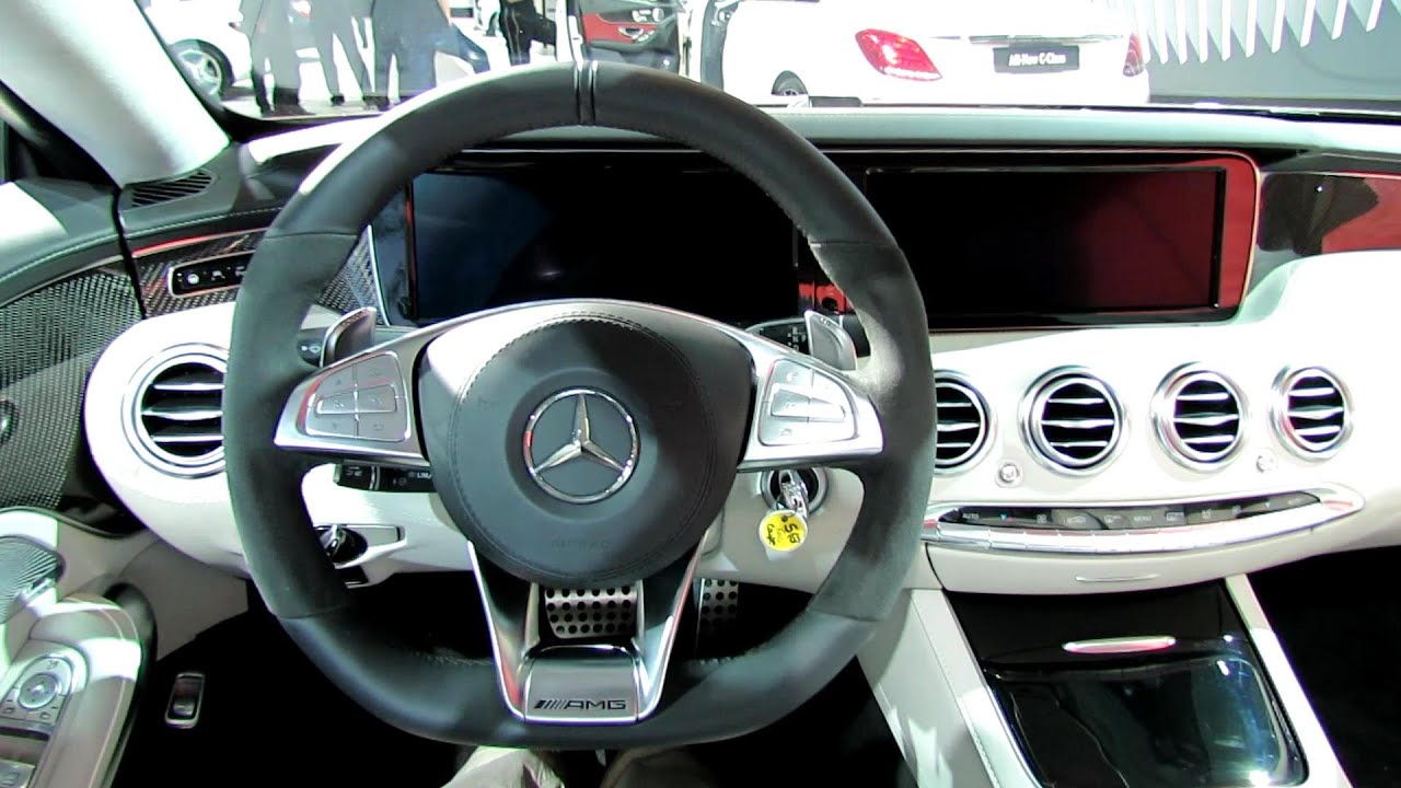 2015 Mercedes Benz S63 Amg Coupe Interior Walkaround 2014 New York Auto Show