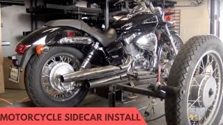 Motorcycle Side Car Installation-Torklift Central Welding