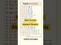 math tricks and Formula, algebra Formula #formula #tricks #math #maths #shorts #yuotubeshorts