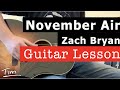 Zach Bryan November Air Guitar Lesson Chords And Tutorial mp3