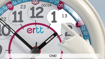 EasyRead Time Teacher 2 Step 24 hour time teaching system