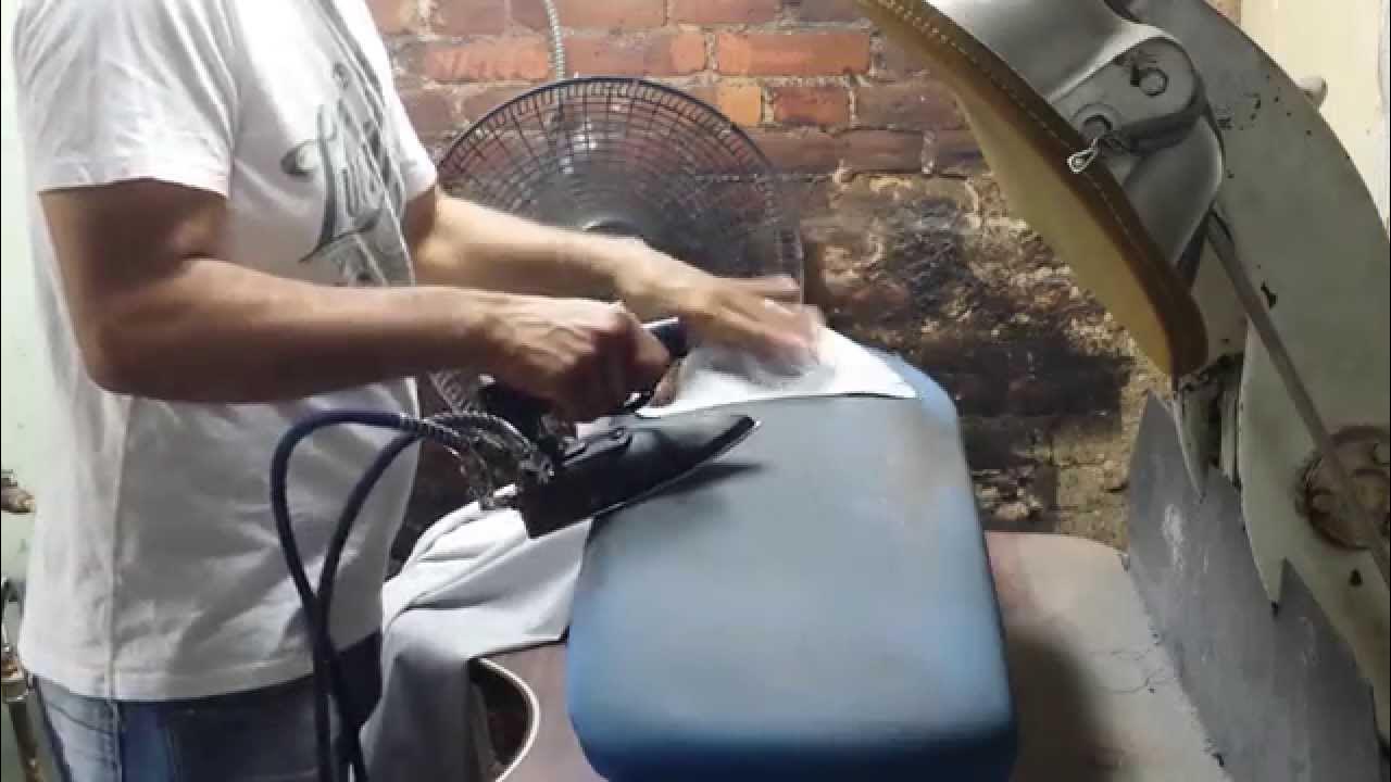 How Dry Cleaners Press Your Shirts YouTube