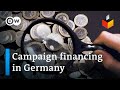 How german political parties finance their election campaigns  dw news