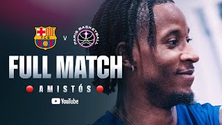 🔴 LIVE MATCH: BARÇA BASKET vs PARIS BASKETBALL | PRESEASON 2025 🔵🔴