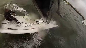 How Not To Sail an RS300 Downwind (20-30Kts), by Luke Pepper