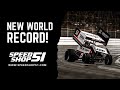TILLEY CONTINUES WORLD RECORD HAUL! (410 Sprintcar @ Knoxville) // Speedshop51.com