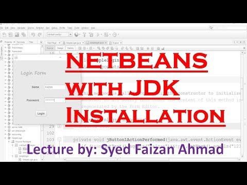 JDK and Netbeans Installation Guide  for Beginners | Installing Netbeans ide and Creating Project