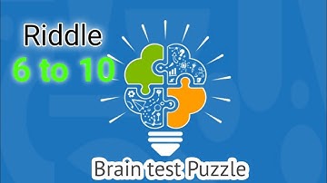 Brain test Puzzle level 6 7 8 9 10 Gameplay Walkthrough solution Brain Game