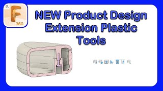 NEW Plastic Part Design Tools Review in Fusion 360 #Fusion360 #ProductDesign