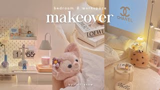 aesthetic room makeover 💛 simple & cozy 🧸 ISFP’s desk makeover | diy magazine rack ikea hacks 🌼 by LoffiSnow 1,416,059 views 7 months ago 14 minutes, 19 seconds