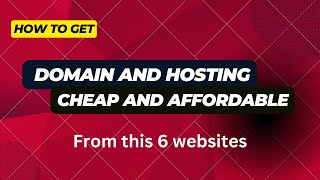 Cheap domain buy: best cheap web hosting 2023