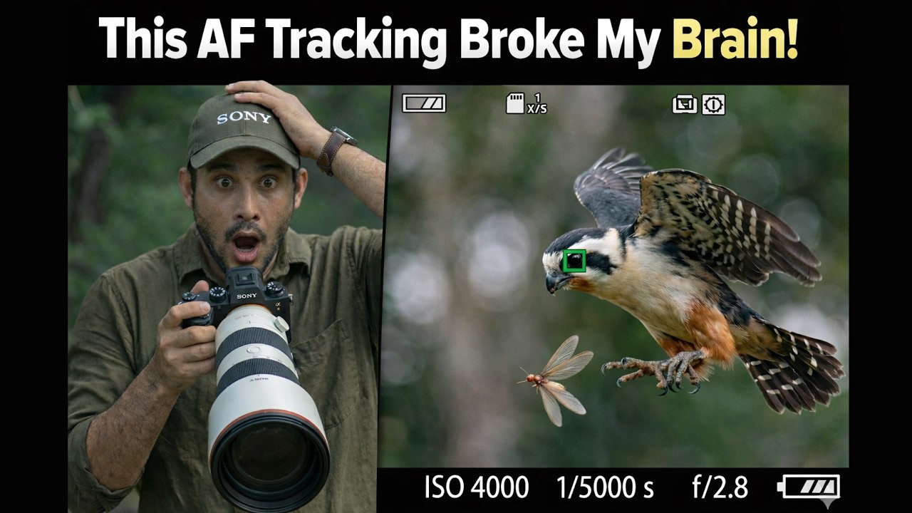 Sony A1 II Autofocus is INSANE ! | Bird Tracking Test with Sony 